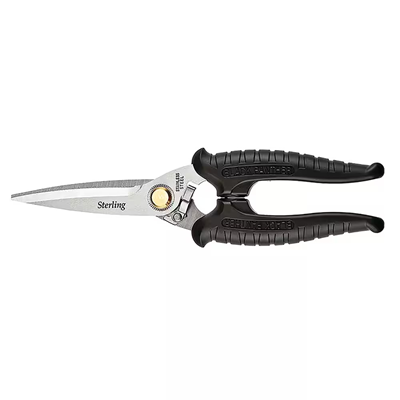 Sterling 29-700 Snips - Industrial - Stainless Steel - Black - 8inch