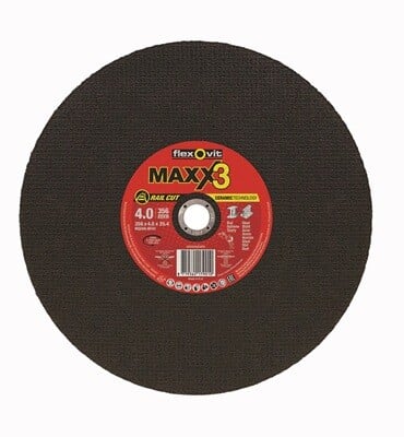 Flexovit 66252845404 Maxx 3 NQ24Q T41 Rail Cutting Disc - 356 x 4.0 x 25.4mm