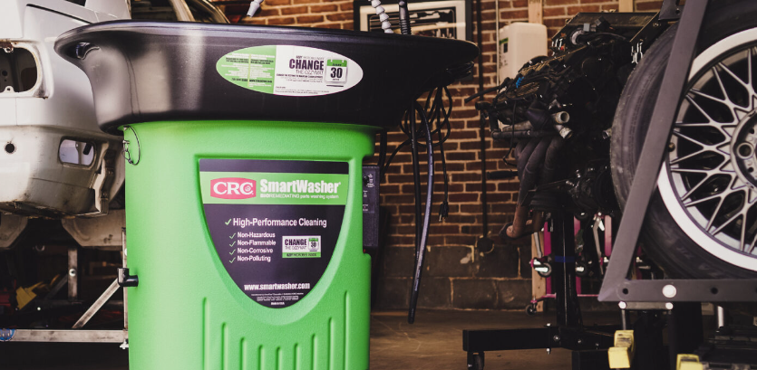 Clean Machine Parts Effectively with the CRC SmartWasher