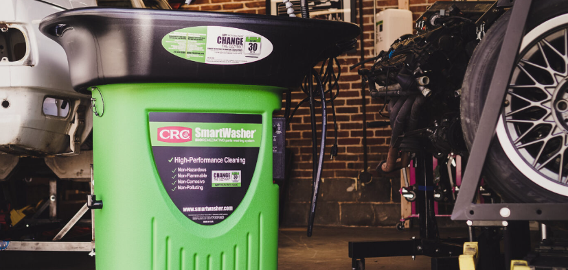 Clean Machine Parts Effectively with the CRC SmartWasher