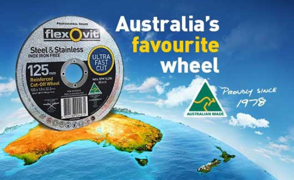 Flexovit Manufacturing Cutting & Grinding Wheels in Australia