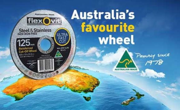 Flexovit Manufacturing Cutting & Grinding Wheels in Australia