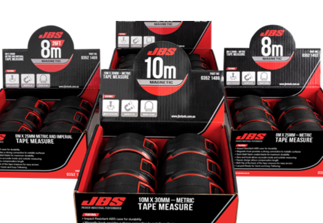 Introducing JBS Tape Measures from Blackwoods