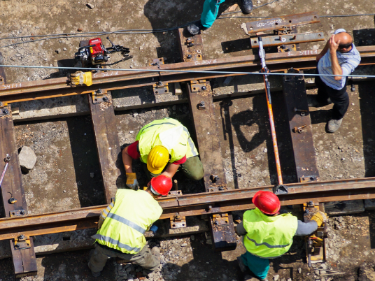 Levelling Up Rail Track Installation and Repairs