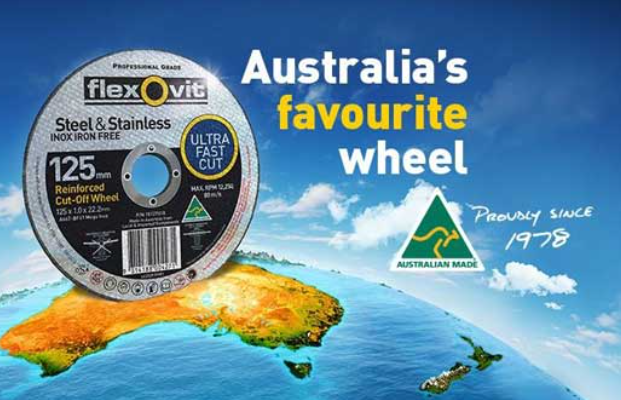 Flexovit Manufacturing Cutting & Grinding Wheels in Australia